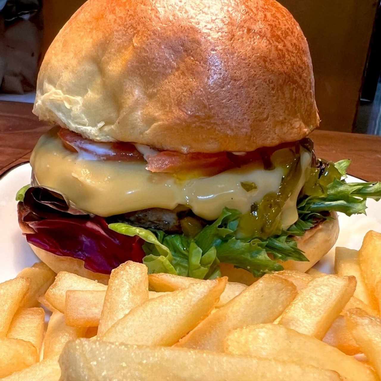 Hamburguesa Vermont