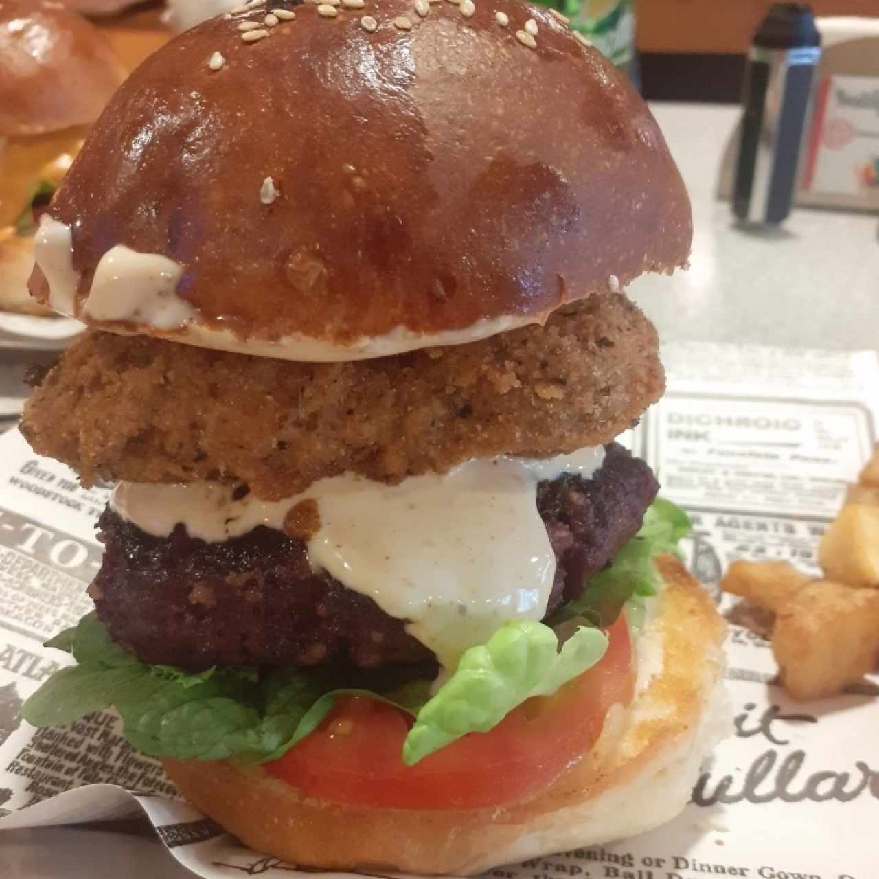 Hamburguesa Negra Tomasa