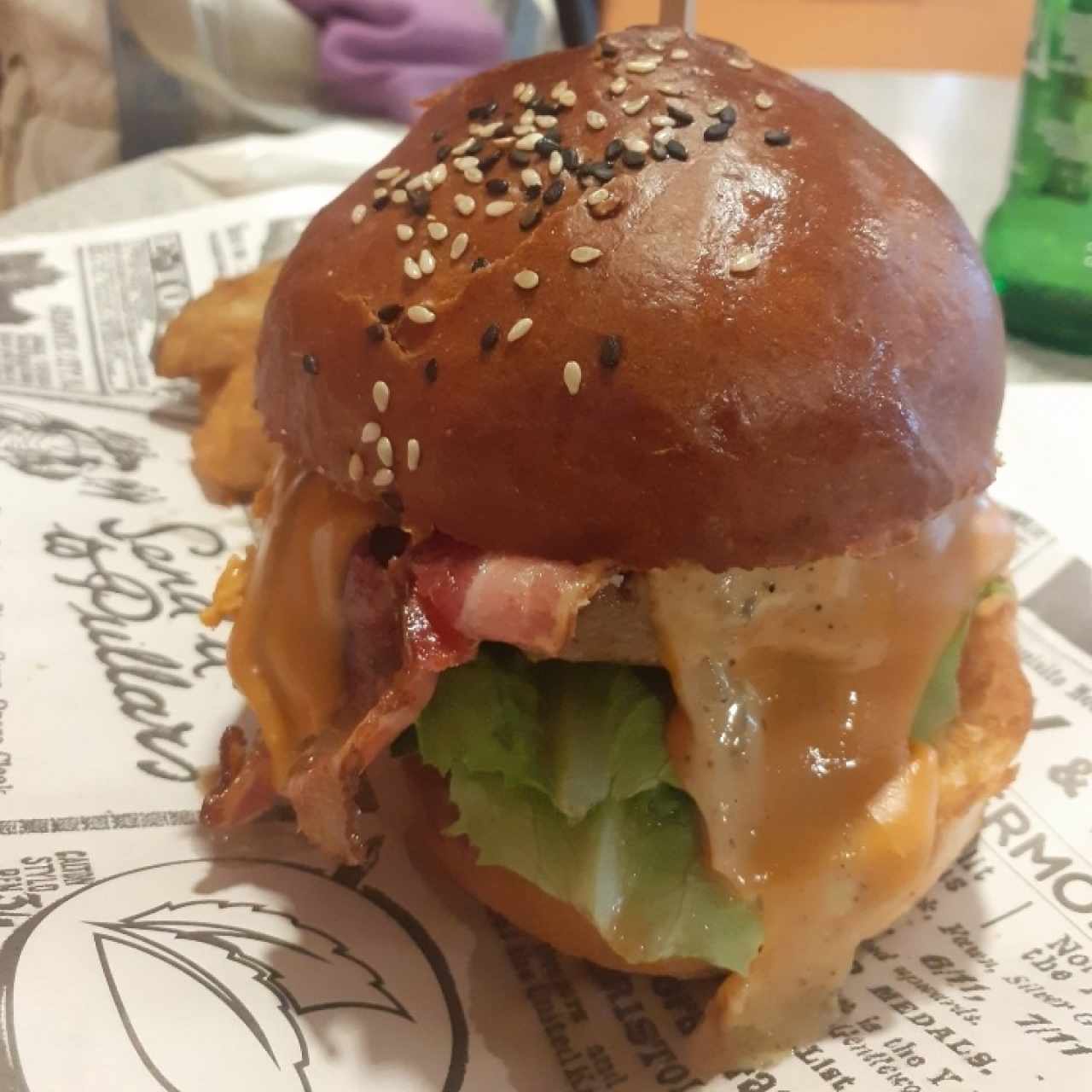 Hamburguesa Bacón 