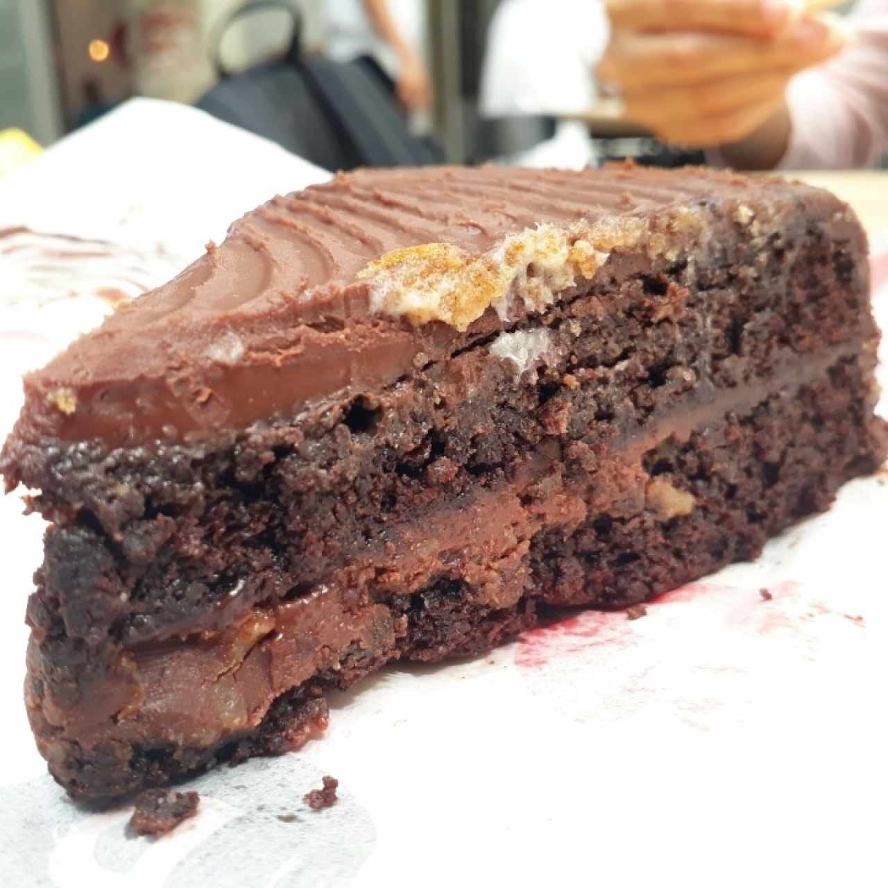 Torta Húmeda de Chocolate con nuez
