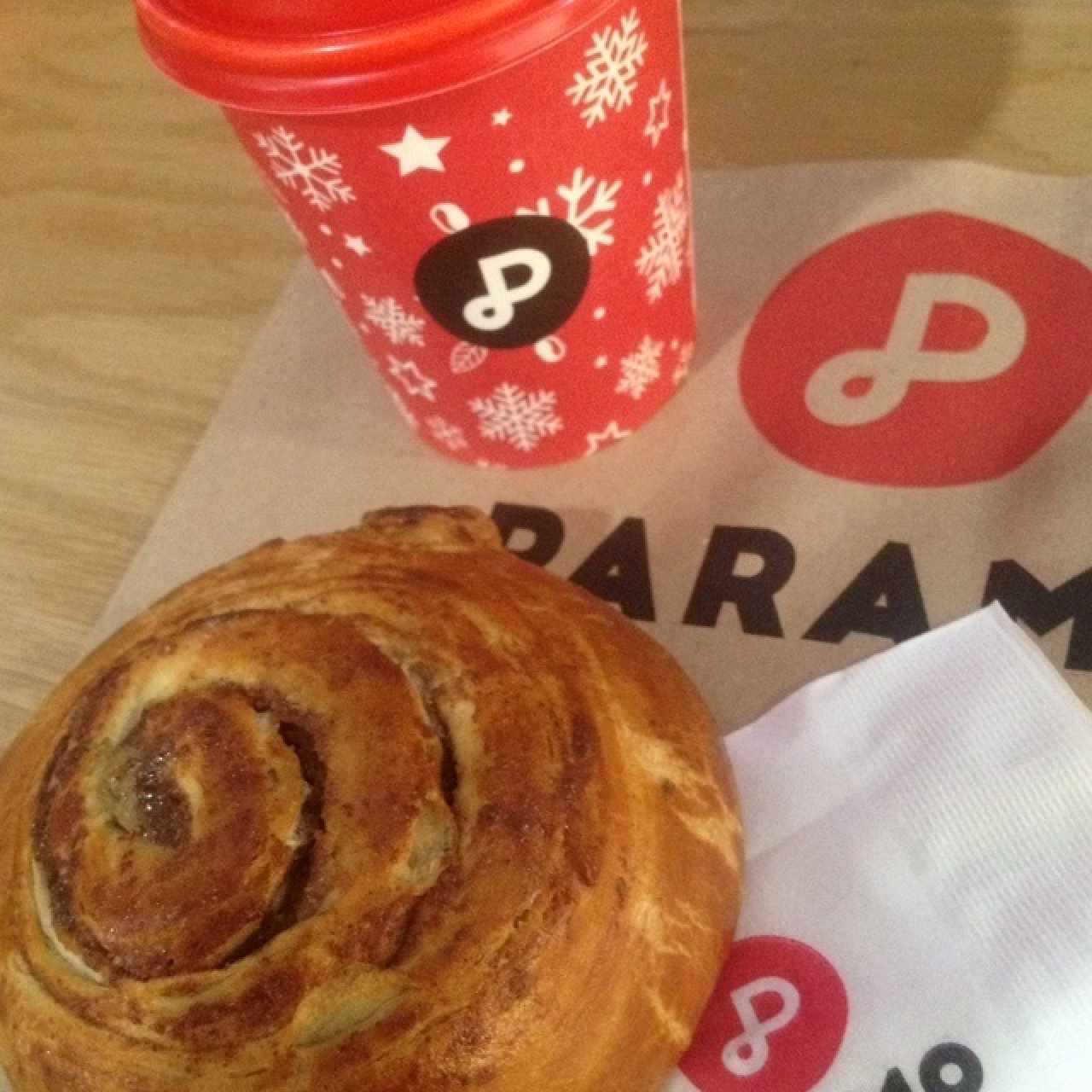 Cafe Ensueño y una Caracola de Canela