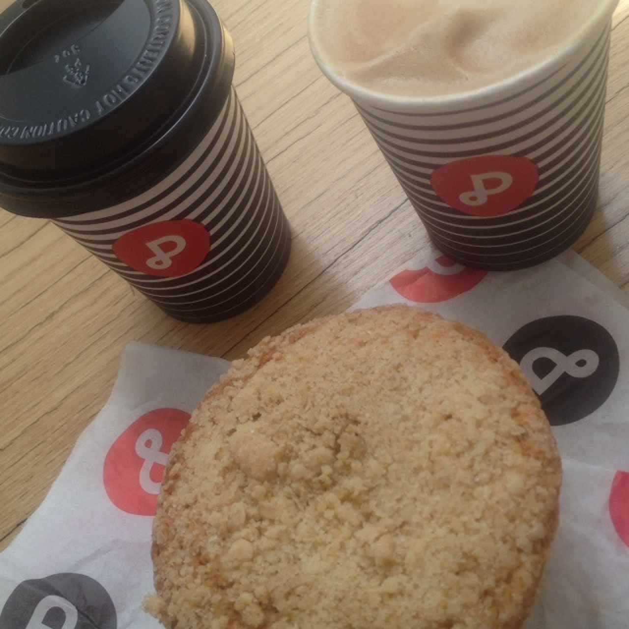 Muffins de Limon y Latte para la merienda