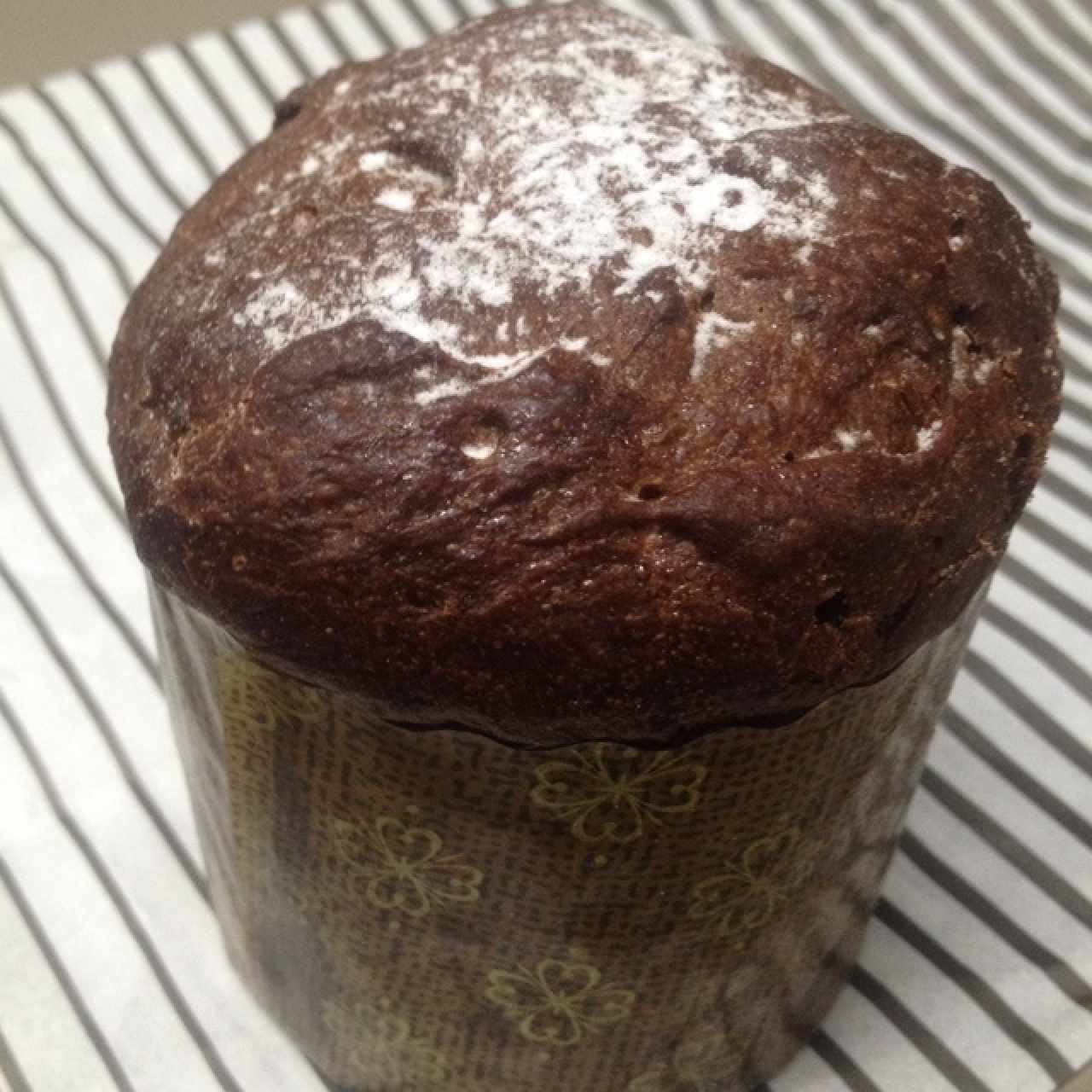 panetton de chocolate