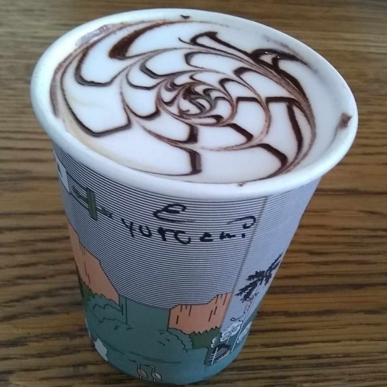 mi café ensueño de hoy
