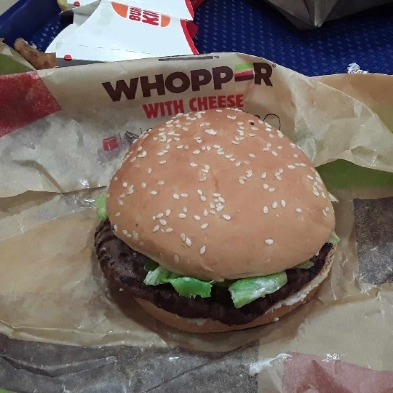 Whopper sencillo