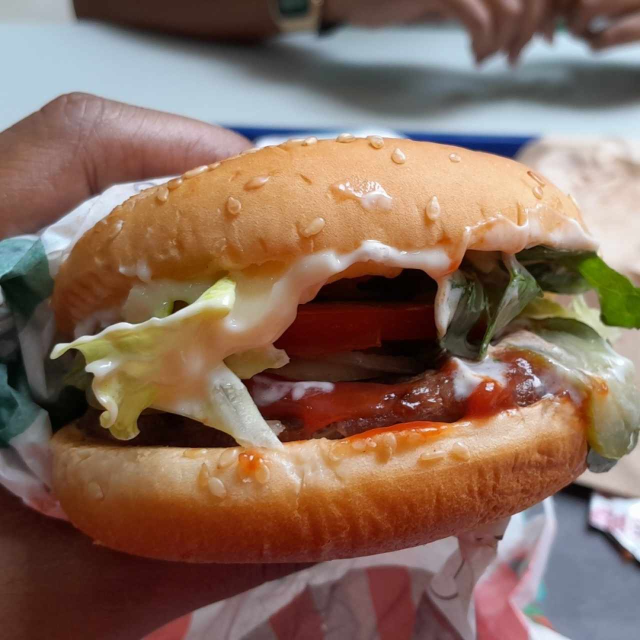 Whopper Jr. En buena promo 2x1.