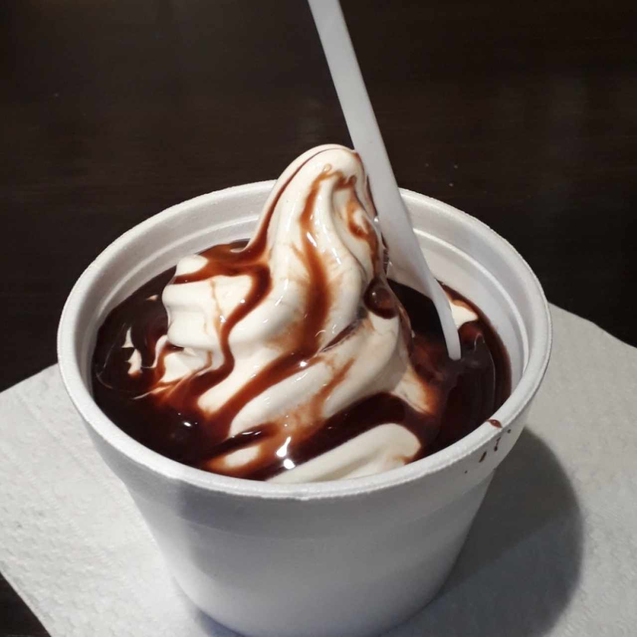 Brownie con Helado