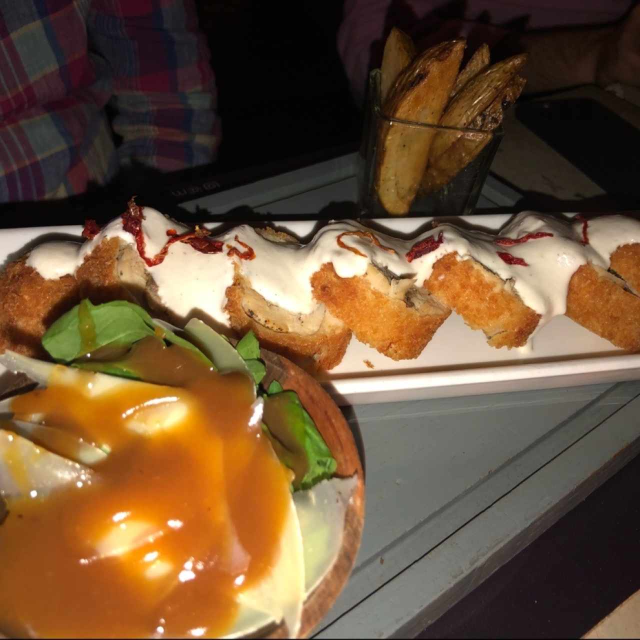 enrollado de pollo con champiñones 