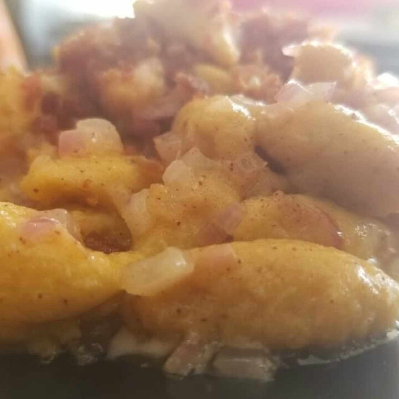 ñoquis de platano