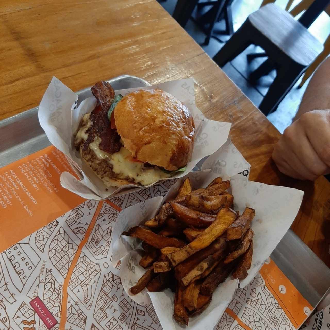 Bacon Burger ..