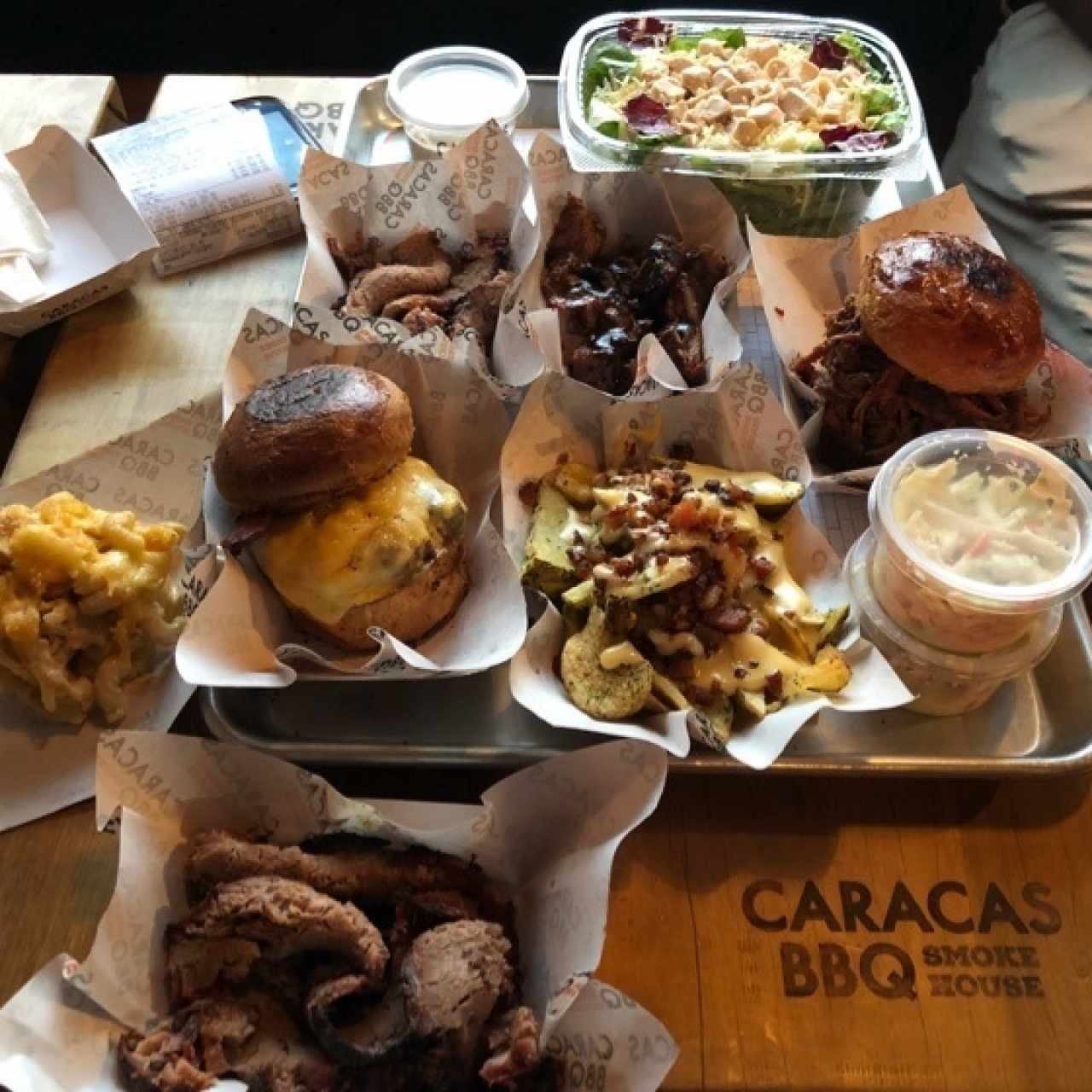 Brisket,Mc&Cheese,Pulled Pork