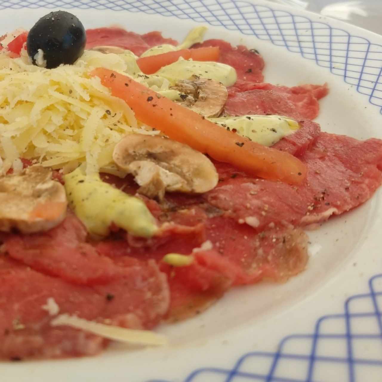 Carpacho de lomito 