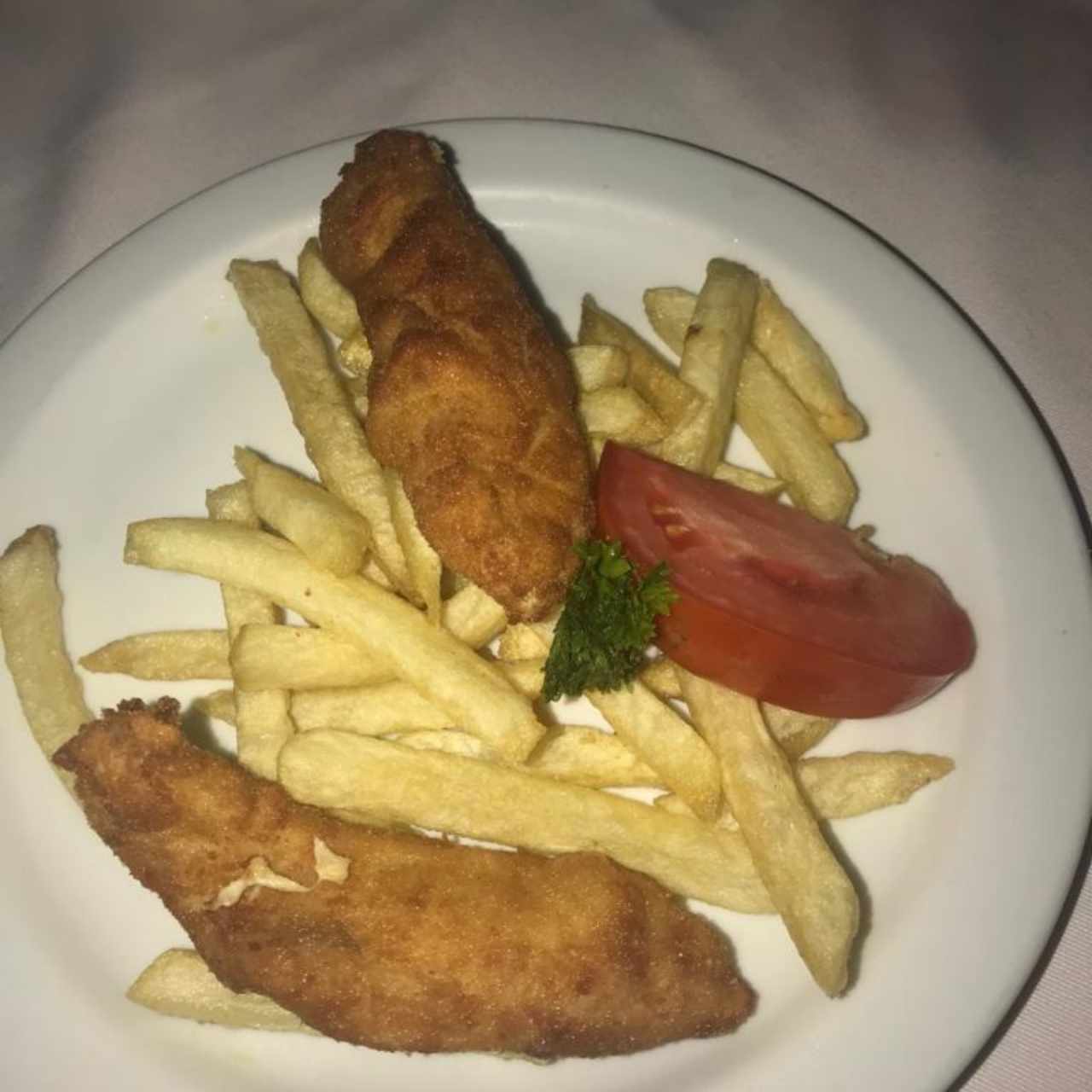 Pollo a La Canasta, Media Ración, Espectacular