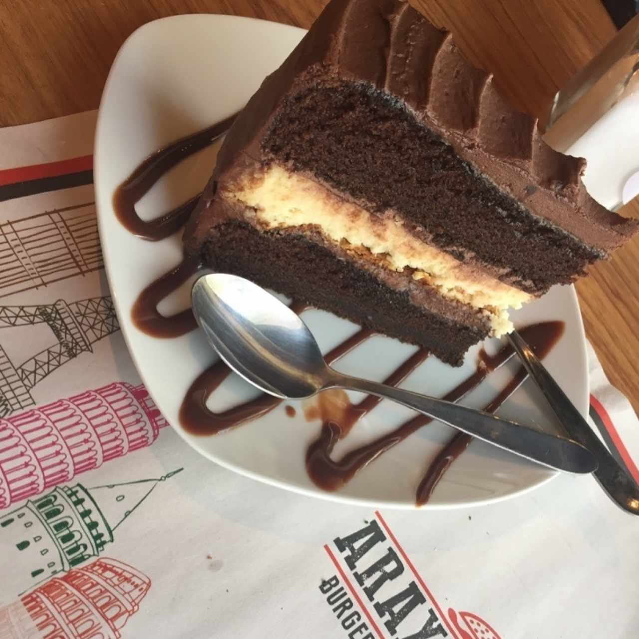 cheesecake de chocolate