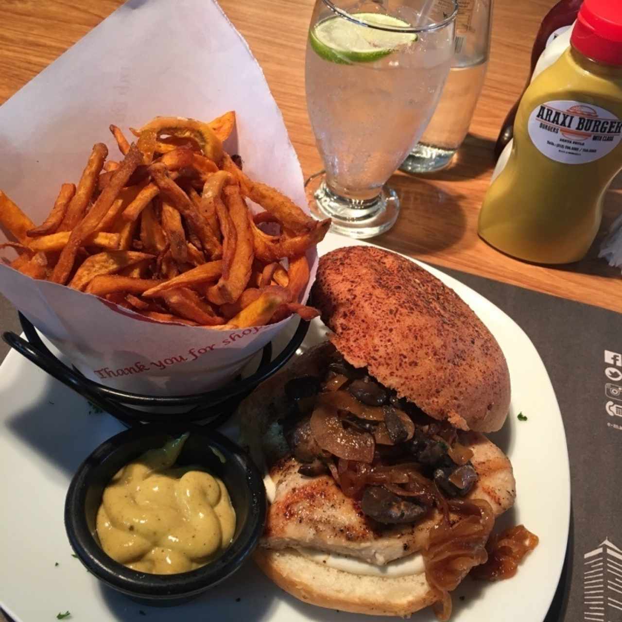 Sandwich de Pollo Araxi 