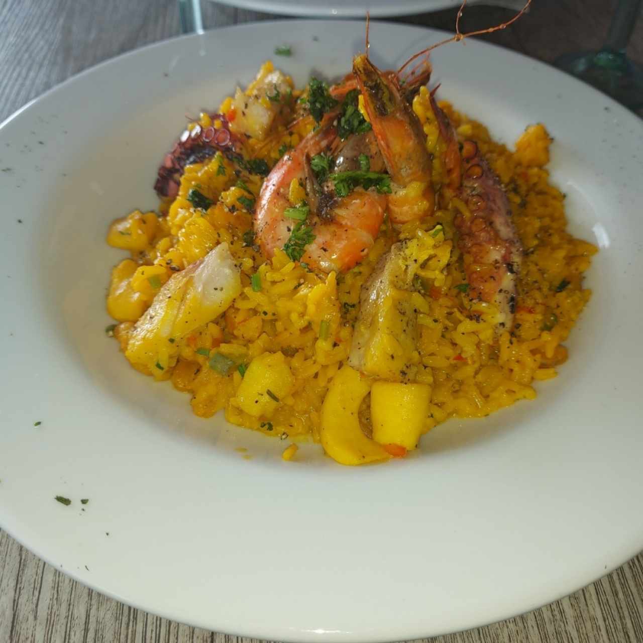Arroz a la Marinera con Mero