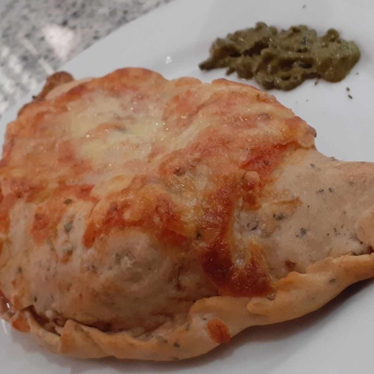 calzone de jamon y tocineta