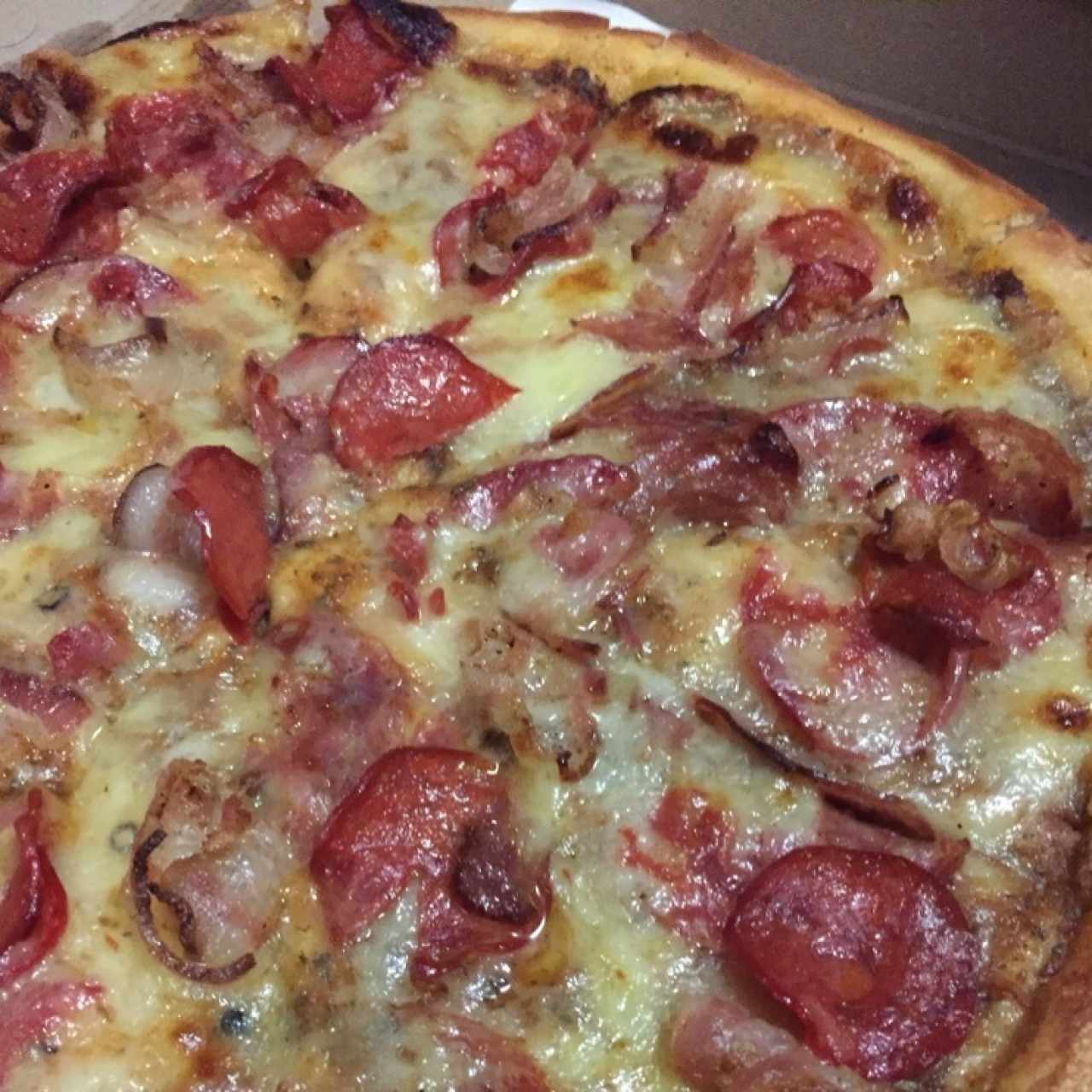 Pizza Ligth para llevar, excelente!