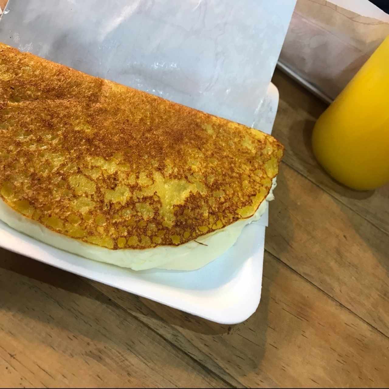 Cachapa con Queso