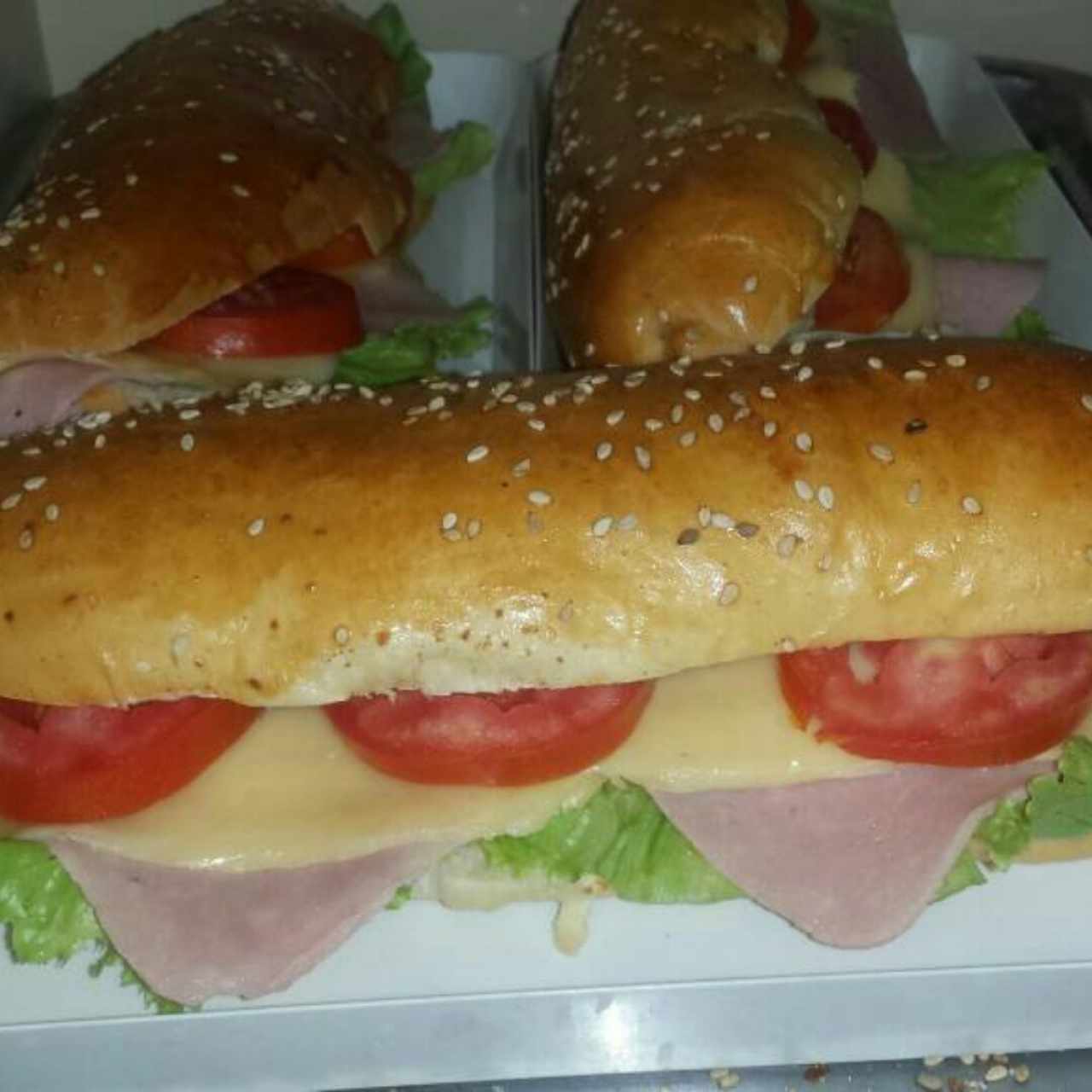 sándwich pasteleria la milhoja 