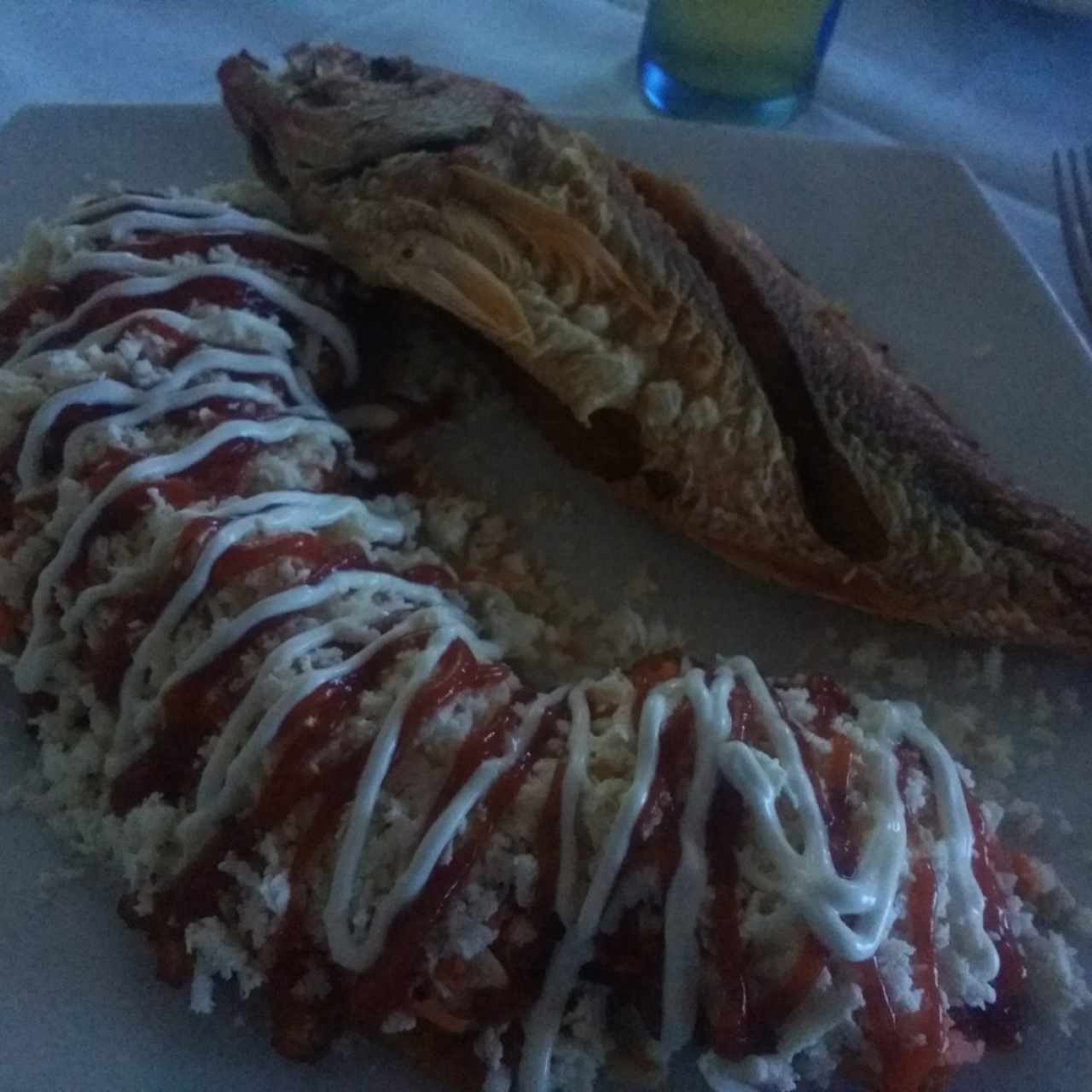 Pargo frito