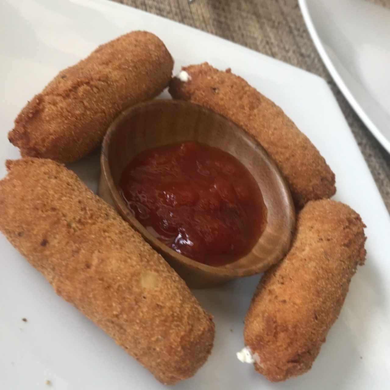Dedos de queso de buffala