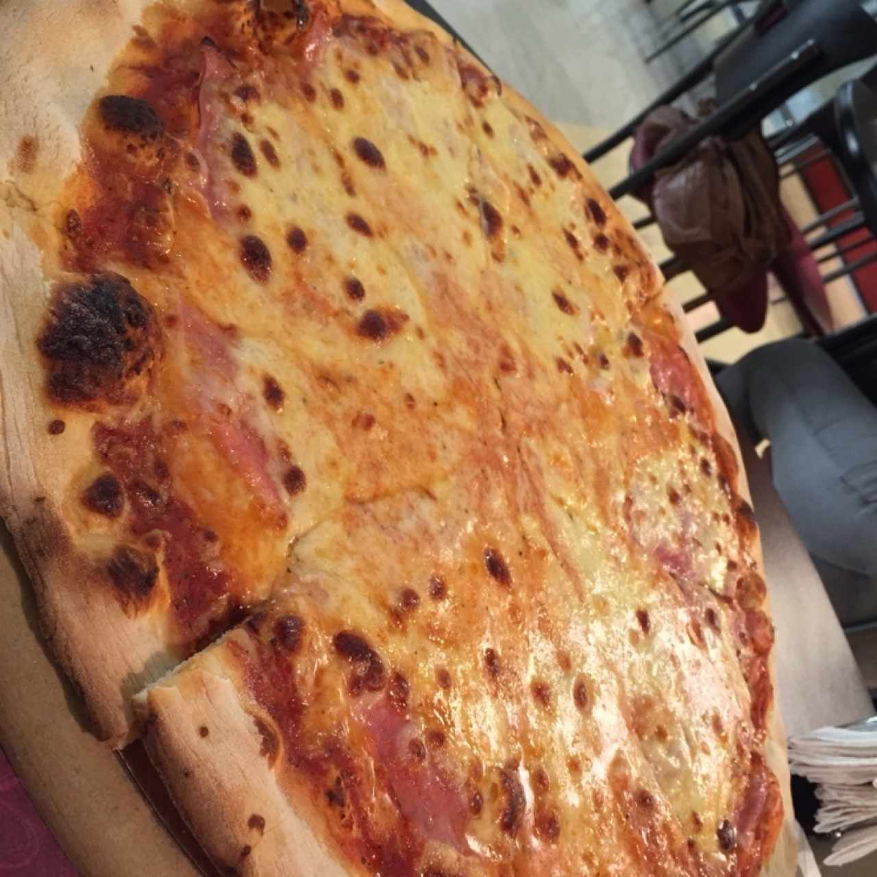 pizza tamaño . tu y yo 