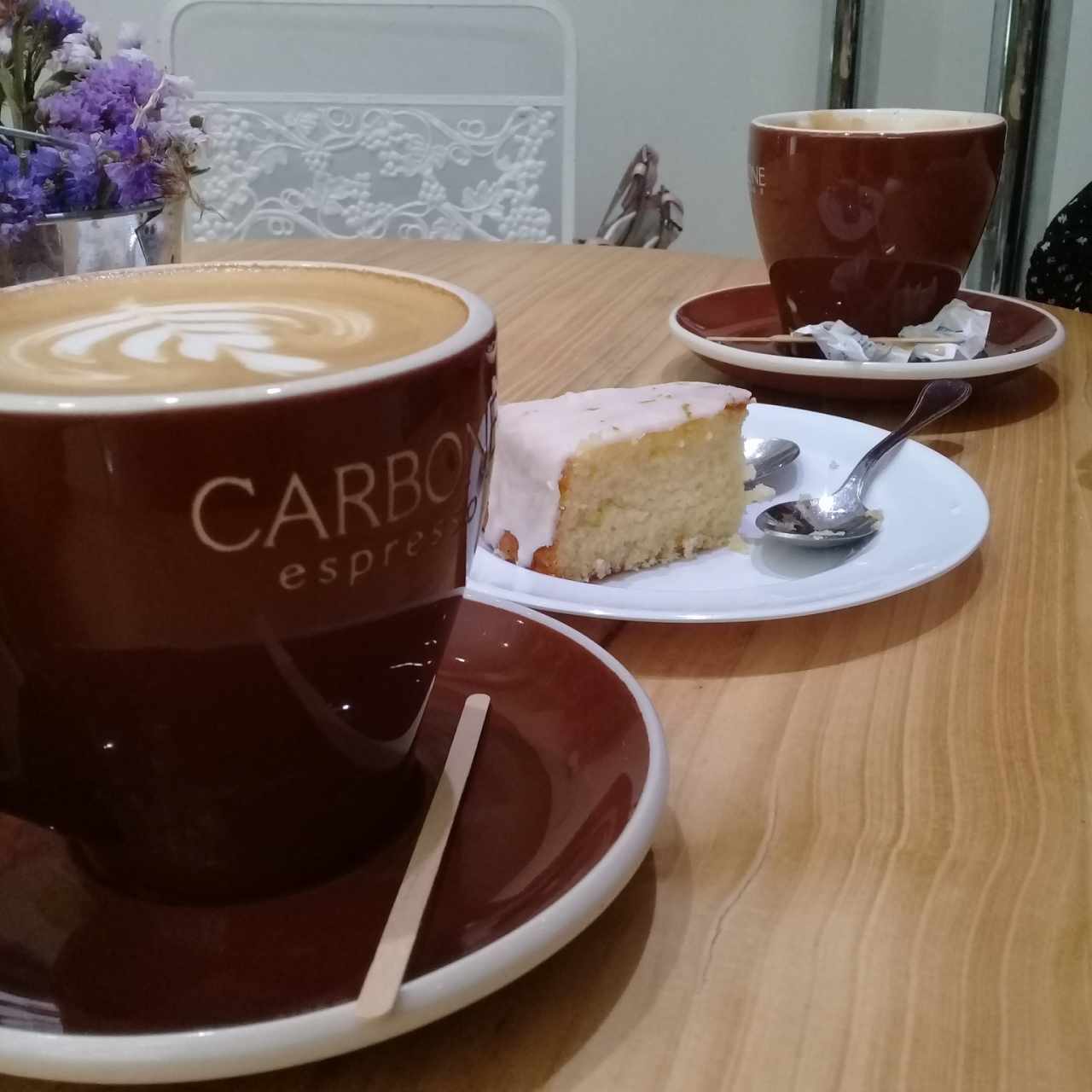Café late y Moka con torya de limón
