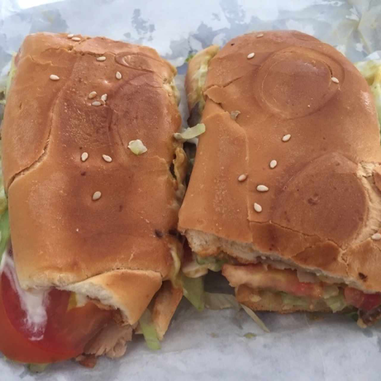 Sándwich de Pernil, excelente..!