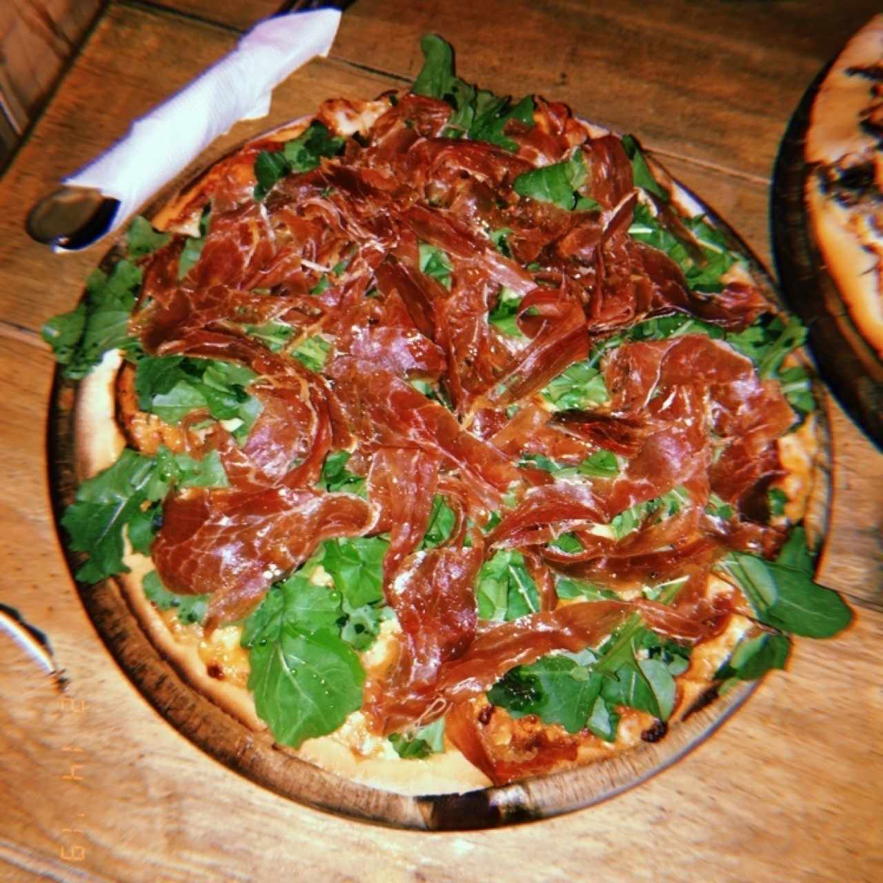 Rugula y Jamon Serrano