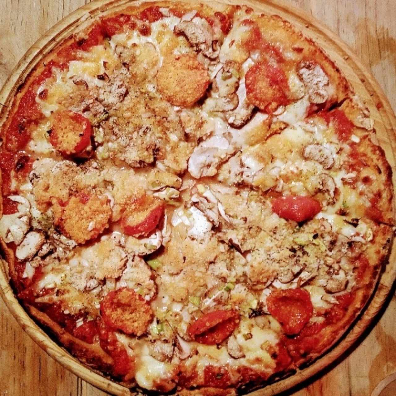 calzone abierto, sótano
