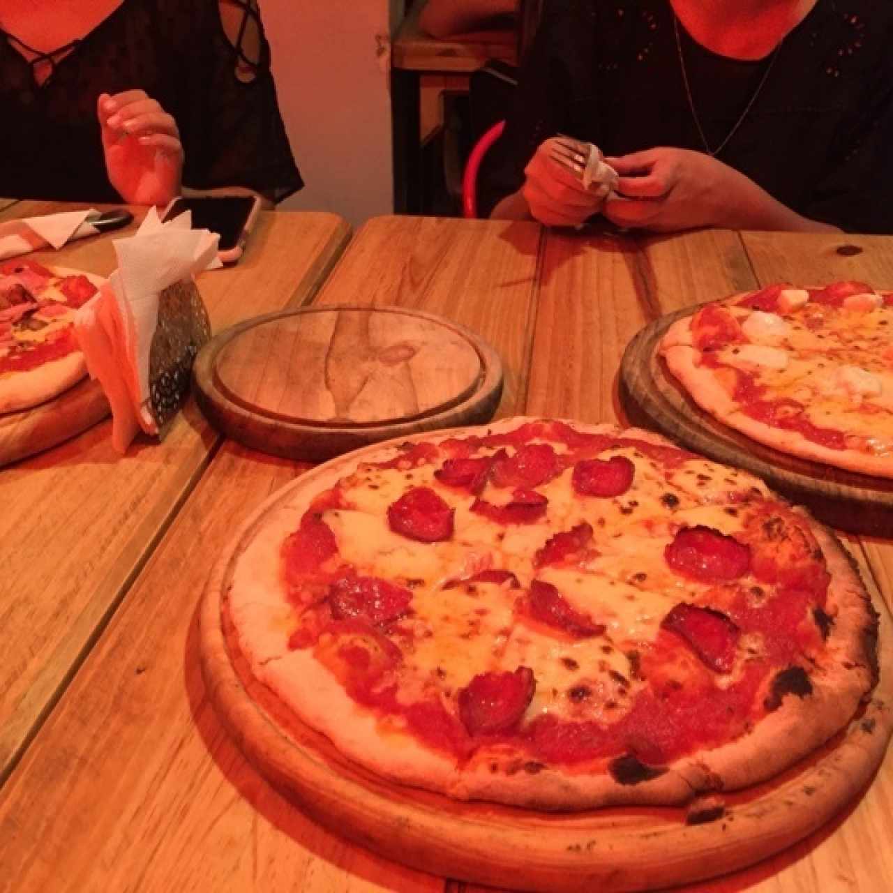 pizza de peperoni 