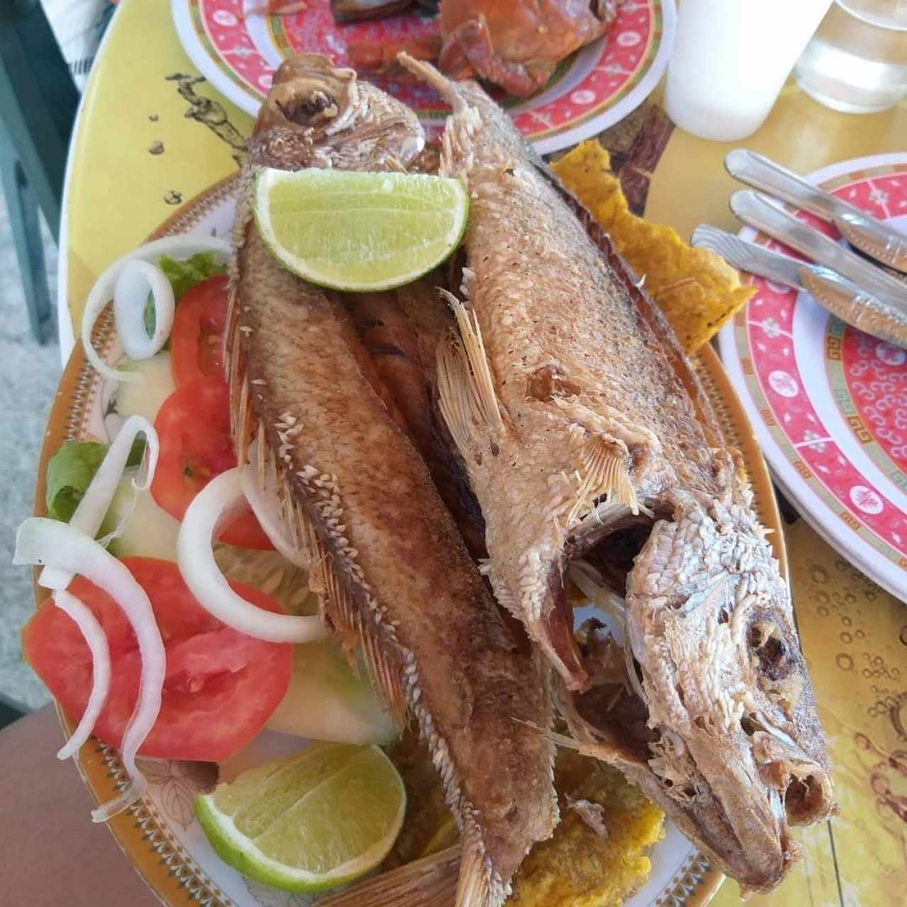 Pargo frito