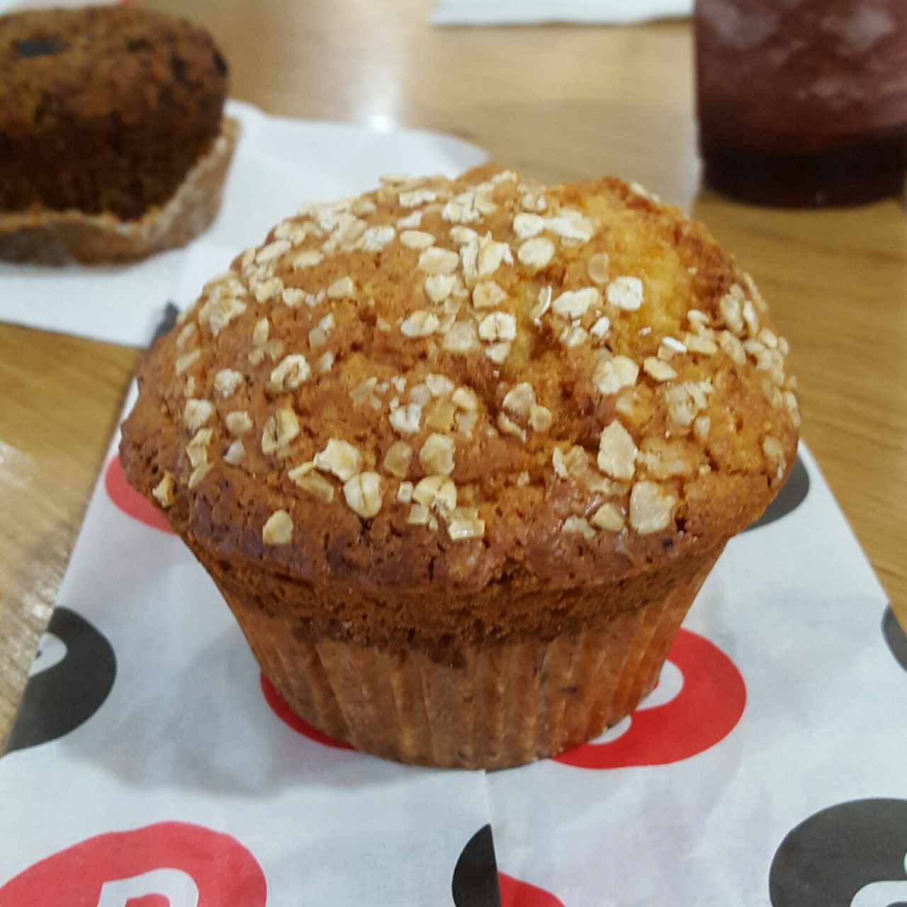 muffin de avena 