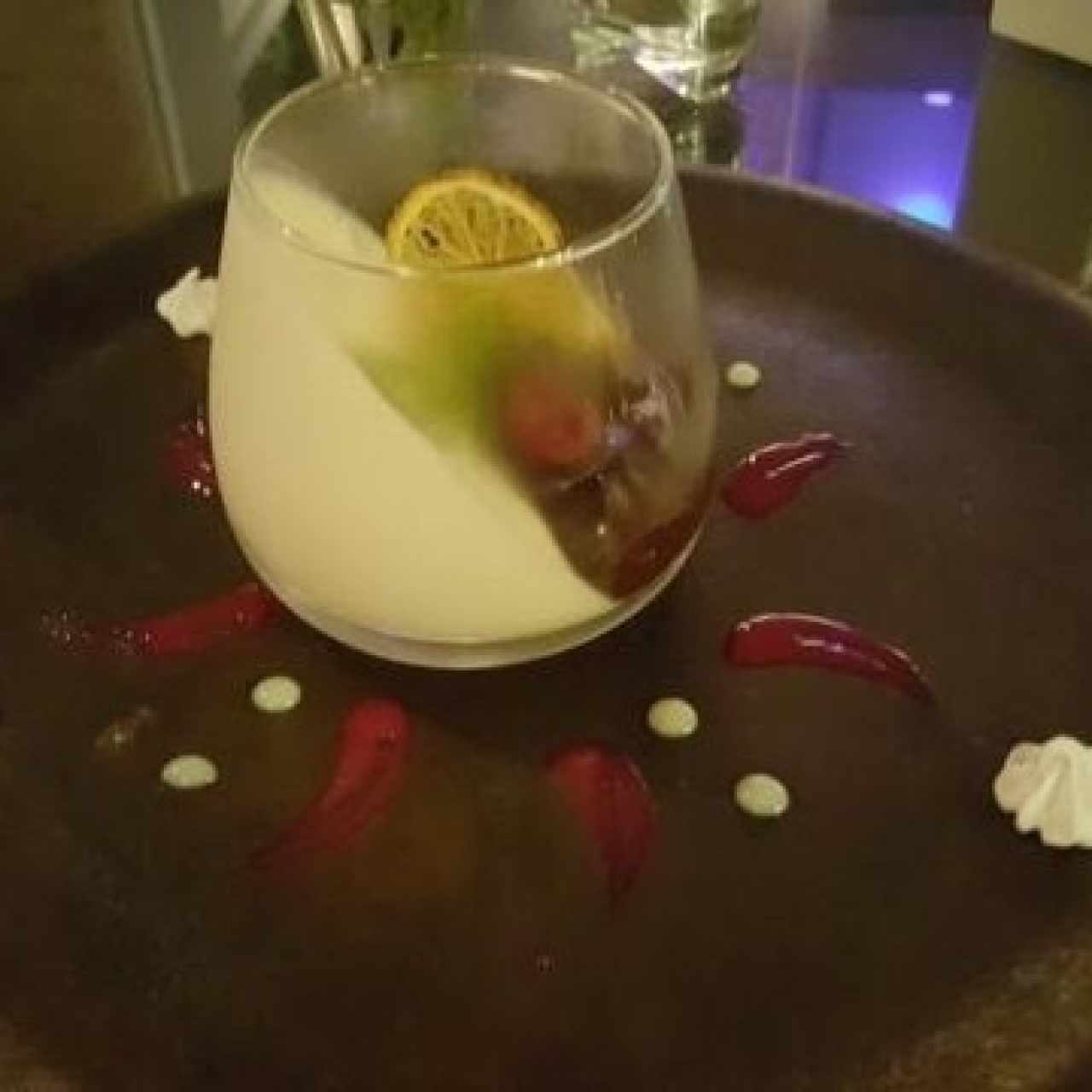 Panna Cotta con Chocolate 