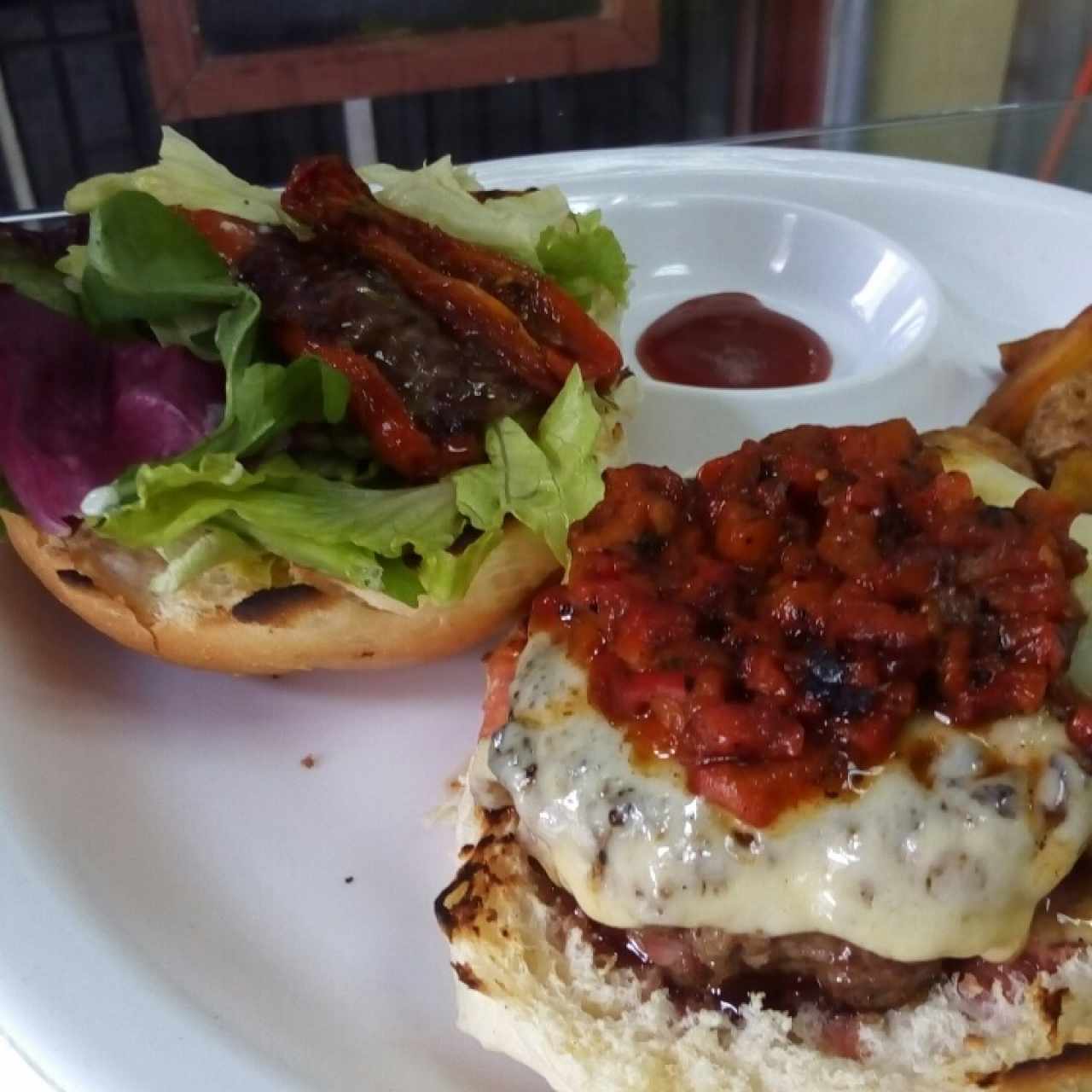 Hamburguesa Ahumada 