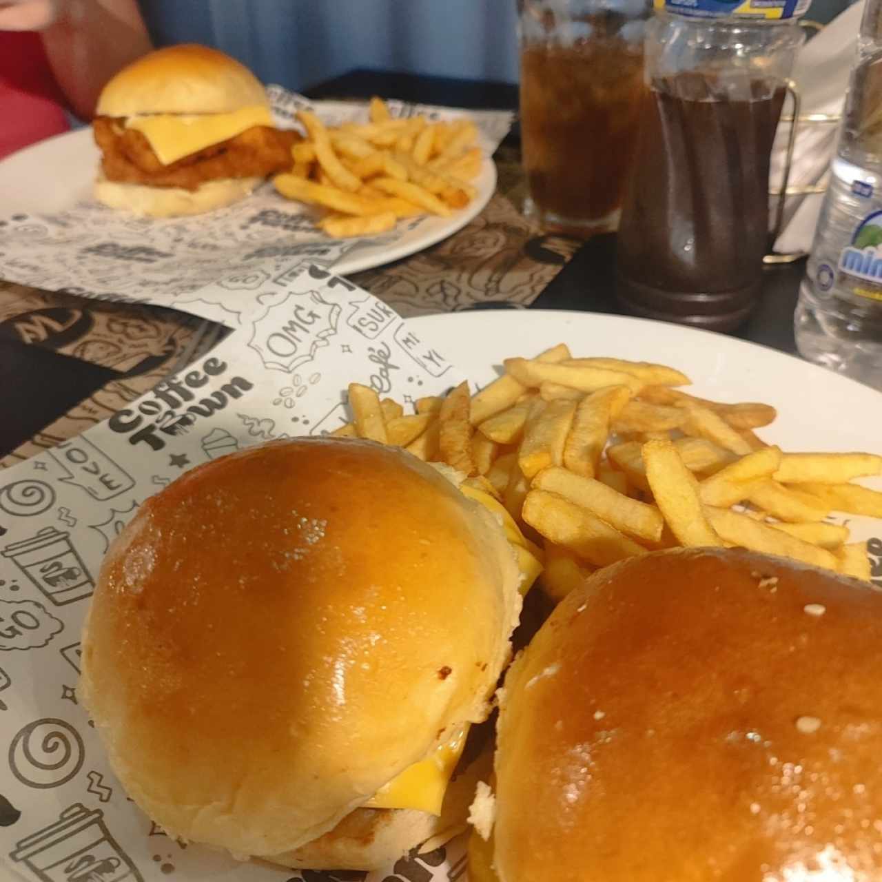 cheese burgers