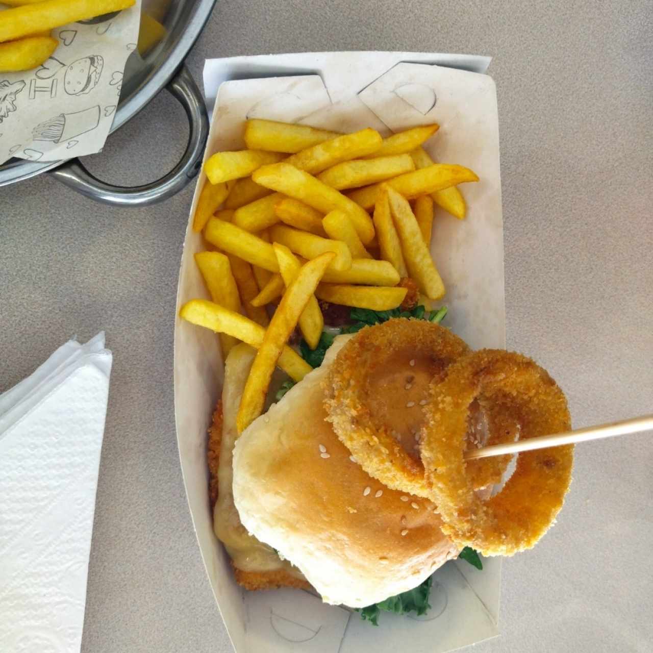 burguer crispy