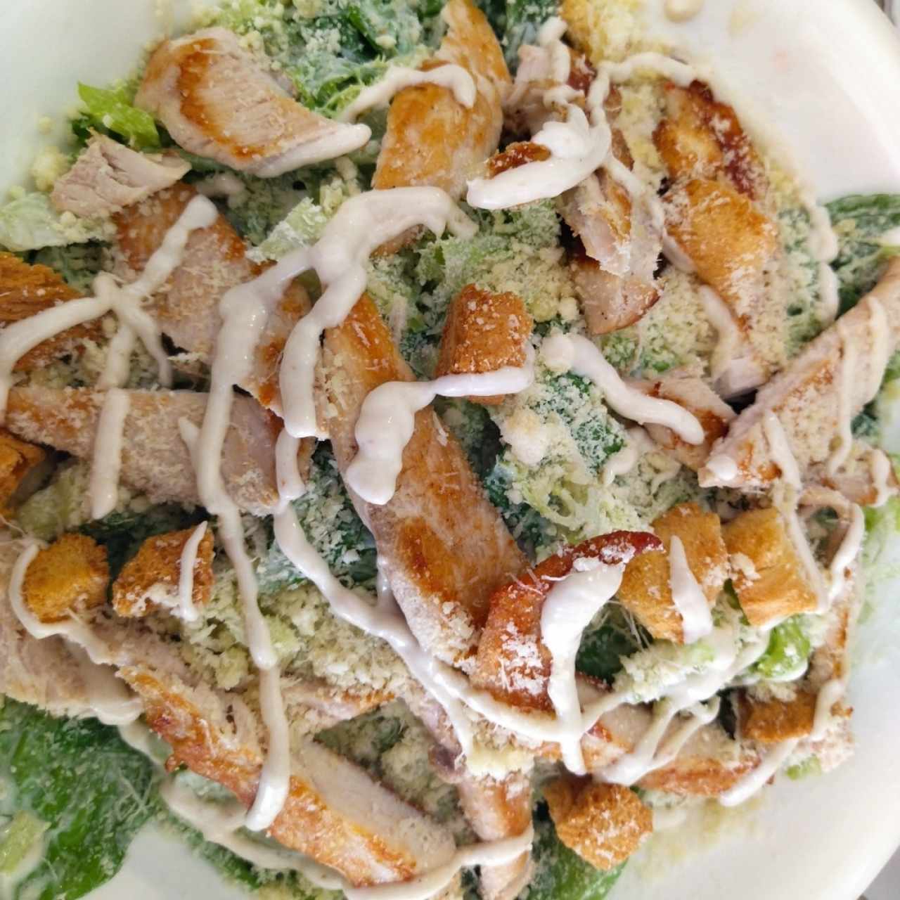 ensalada césar con pollo