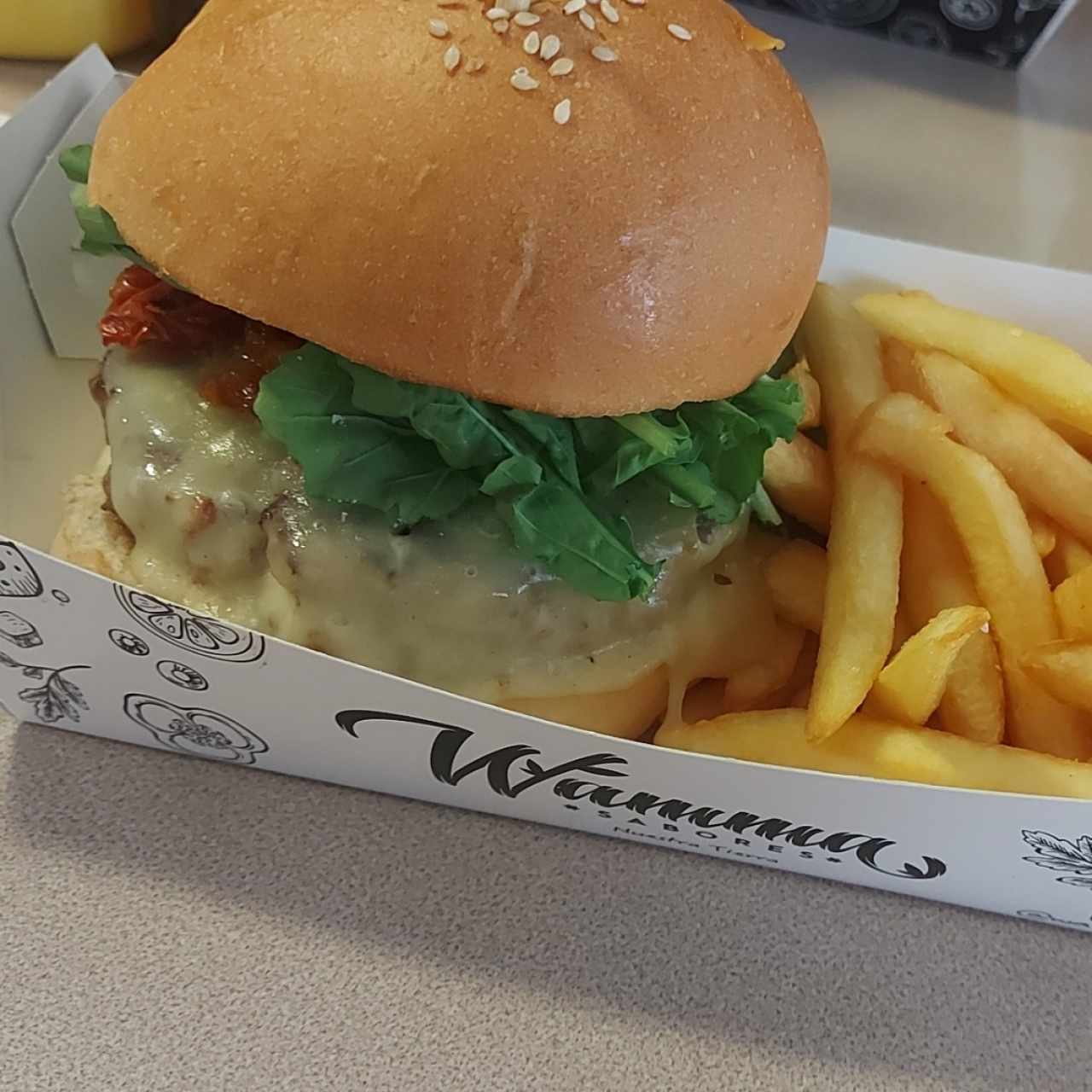 Hamburguesa Ahumada 