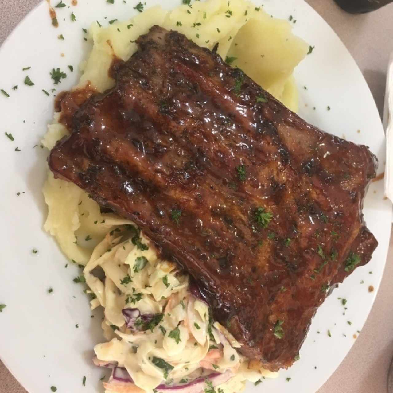costilla bbq 