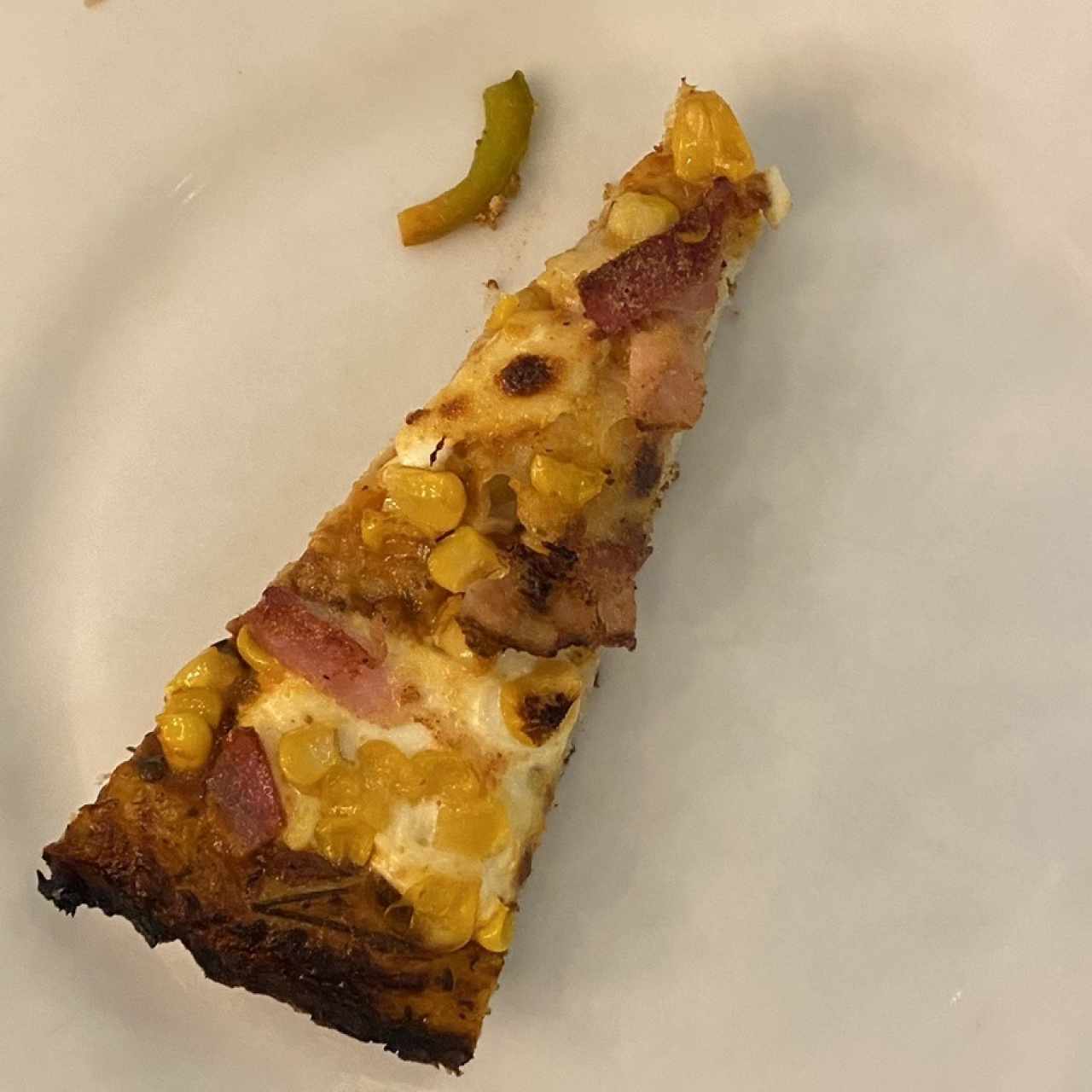 Maiz y tocineta 