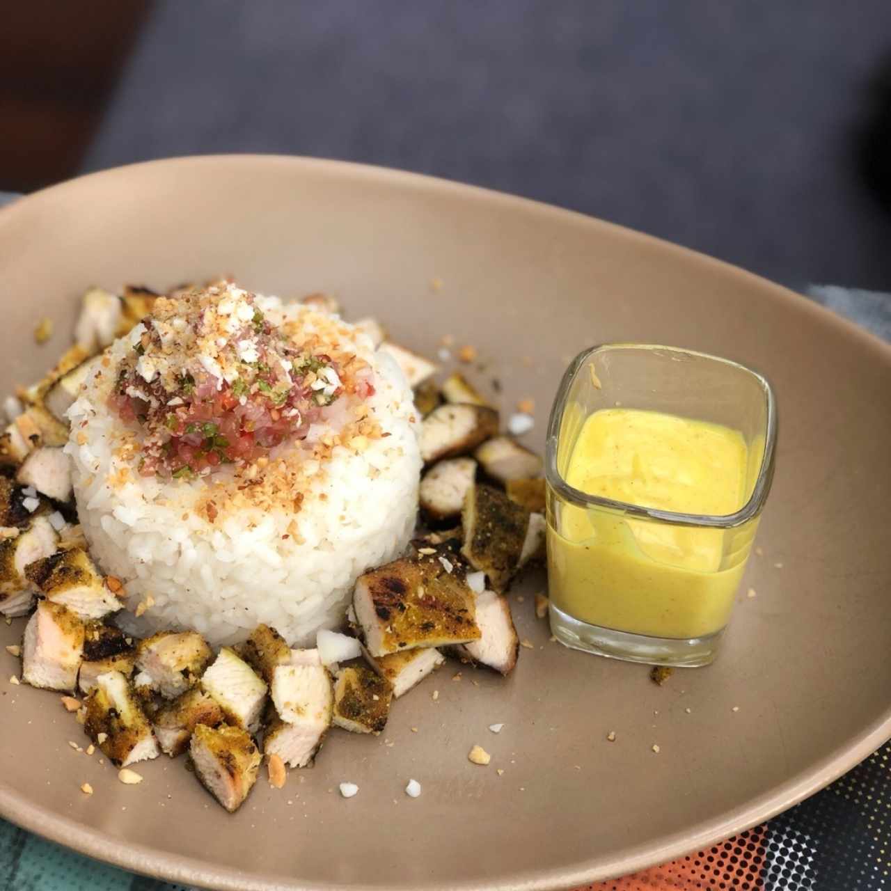 bowl de pollo
