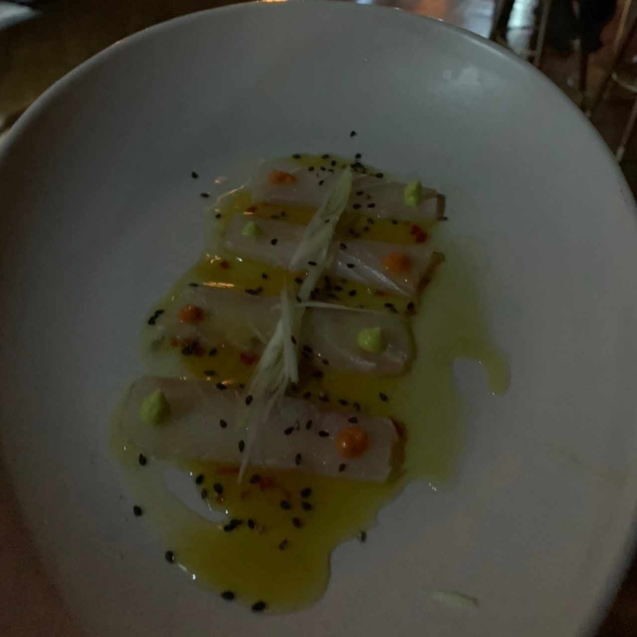 tiradito de robalo