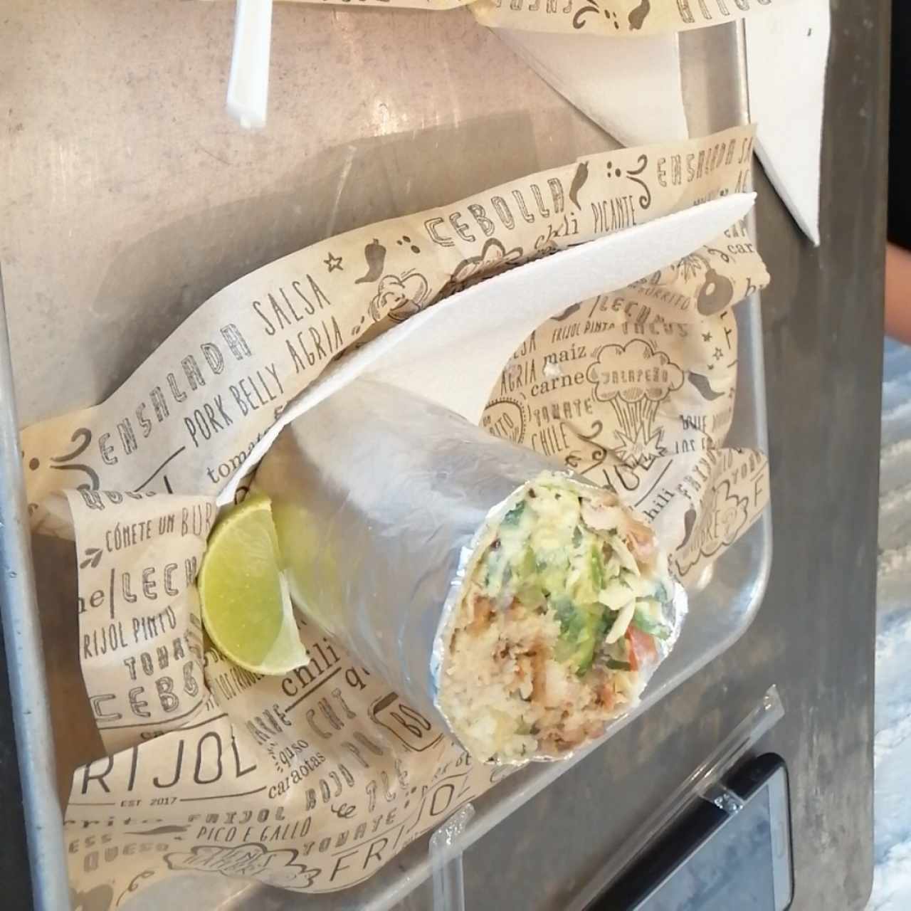medio burrito pork belly