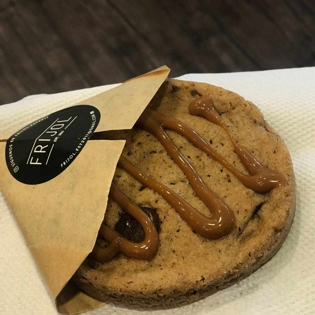 Galleta de Chocolate con Arequipe