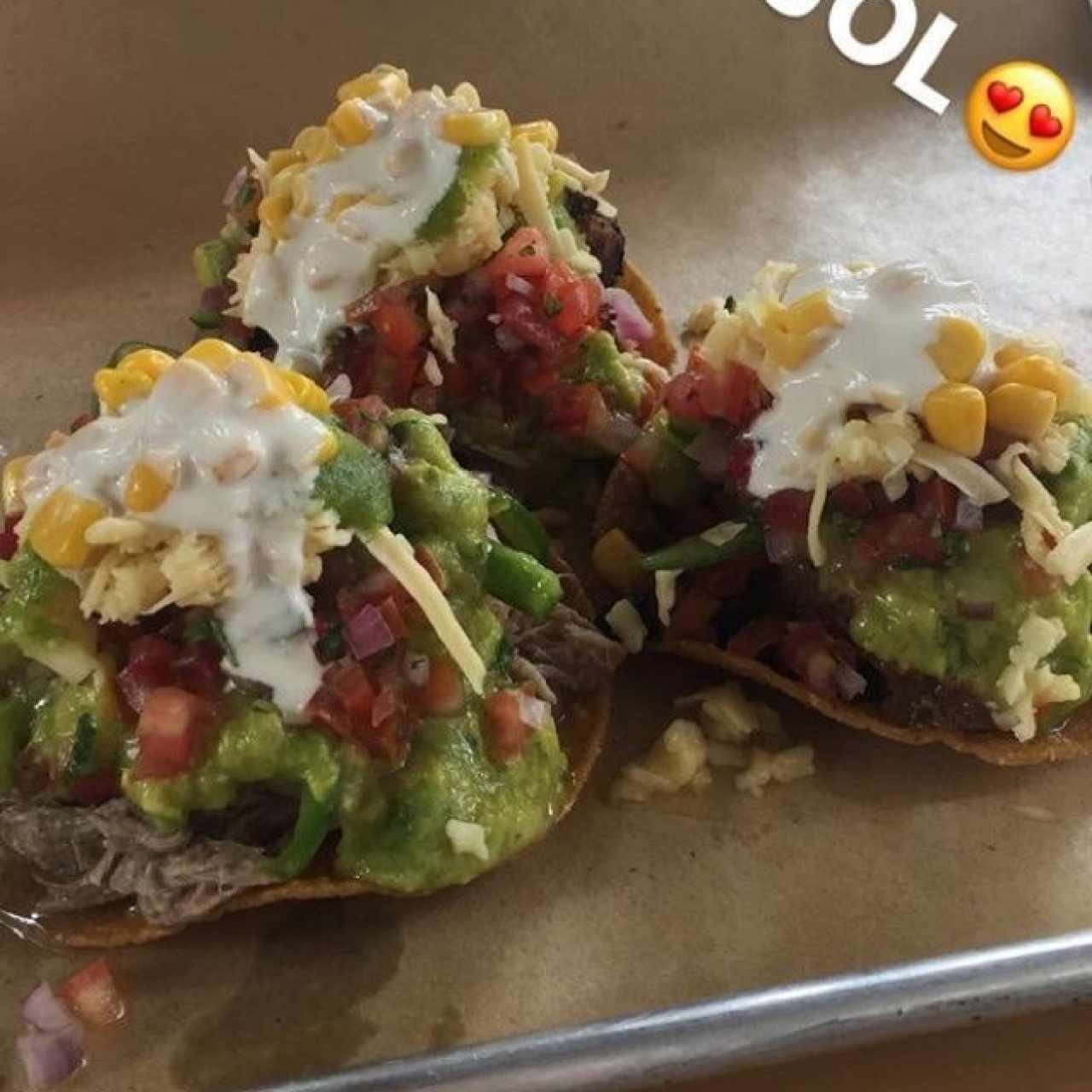 Trío de tostadas