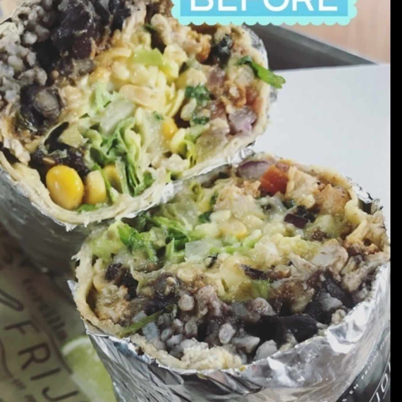 Burrito vegetariano