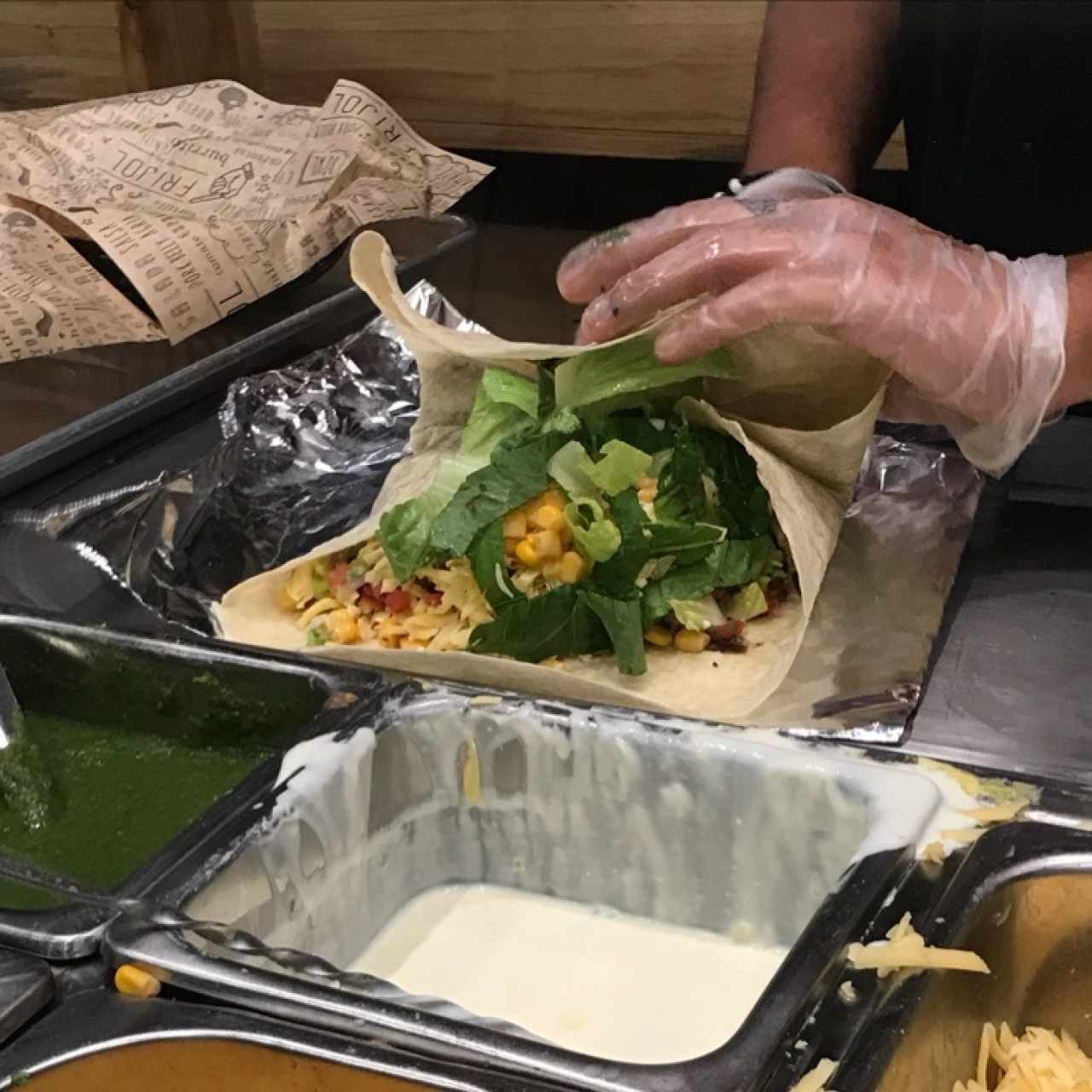 burrito mixto, excelentísimo!
