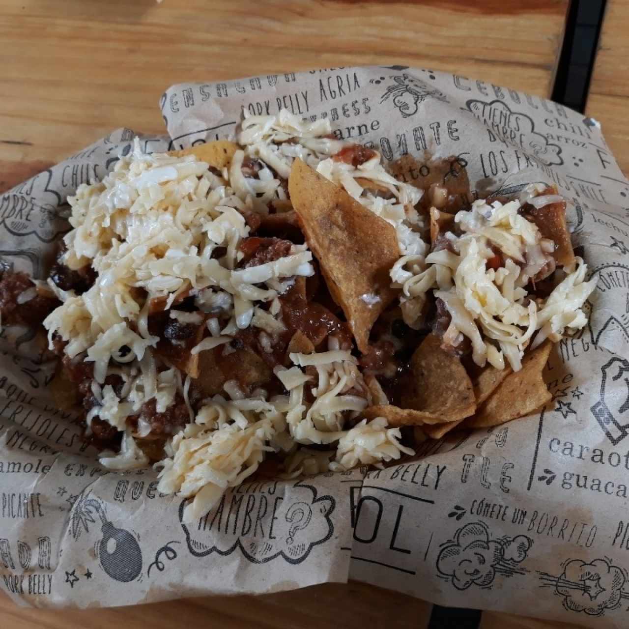 Chips con Chile😋